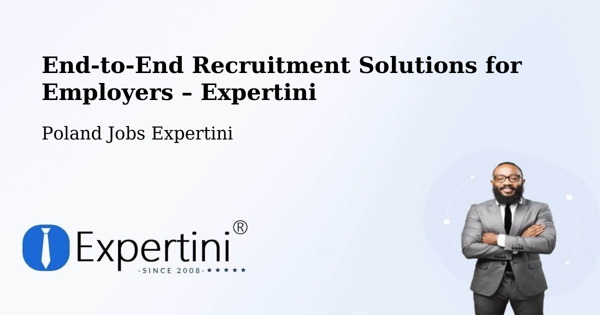 Recruitment Solutions for Employers – Reda - Reda, Poland Jobs Expertini